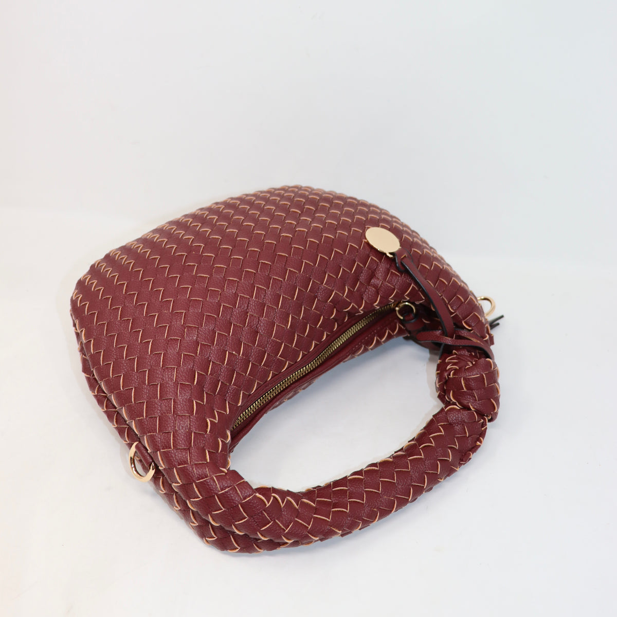 JODIE LUX, BORSA A MANO CON TRACOLLA INTRECCIATA, CON NODO, ELEGANTE, CLASSIC, CHIC