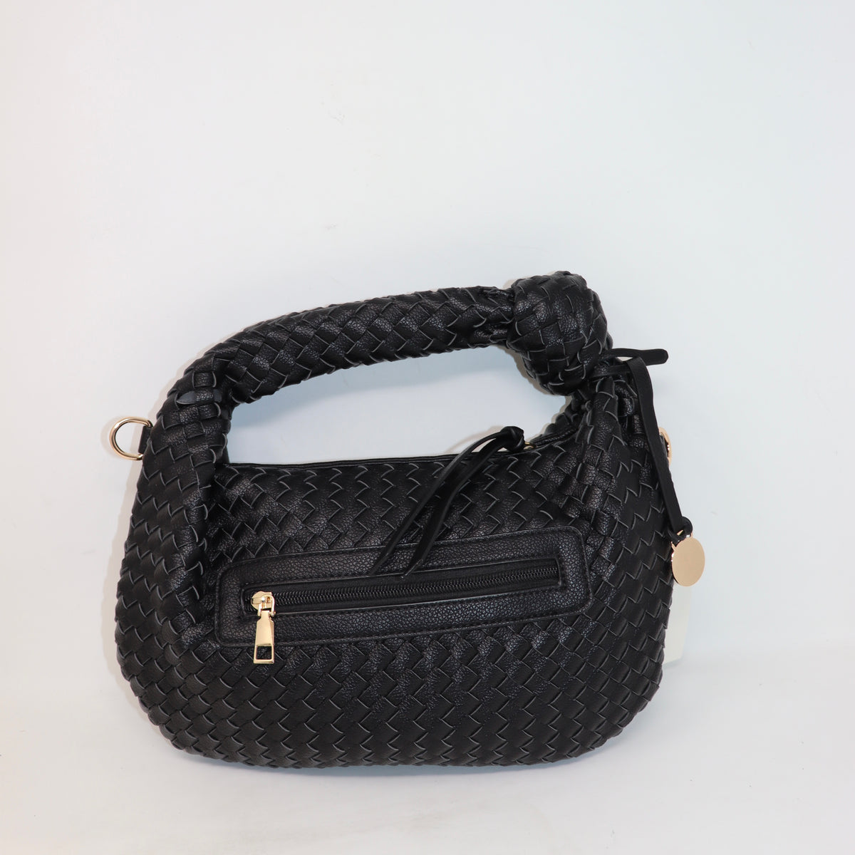 JODIE LUX, BORSA A MANO CON TRACOLLA INTRECCIATA, CON NODO, ELEGANTE, CLASSIC, CHIC