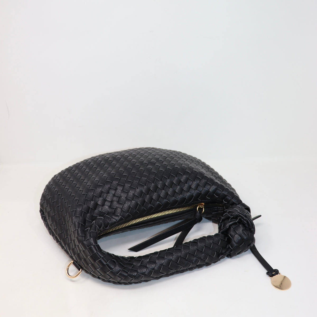JODIE LUX, BORSA A MANO CON TRACOLLA INTRECCIATA, CON NODO, ELEGANTE, CLASSIC, CHIC