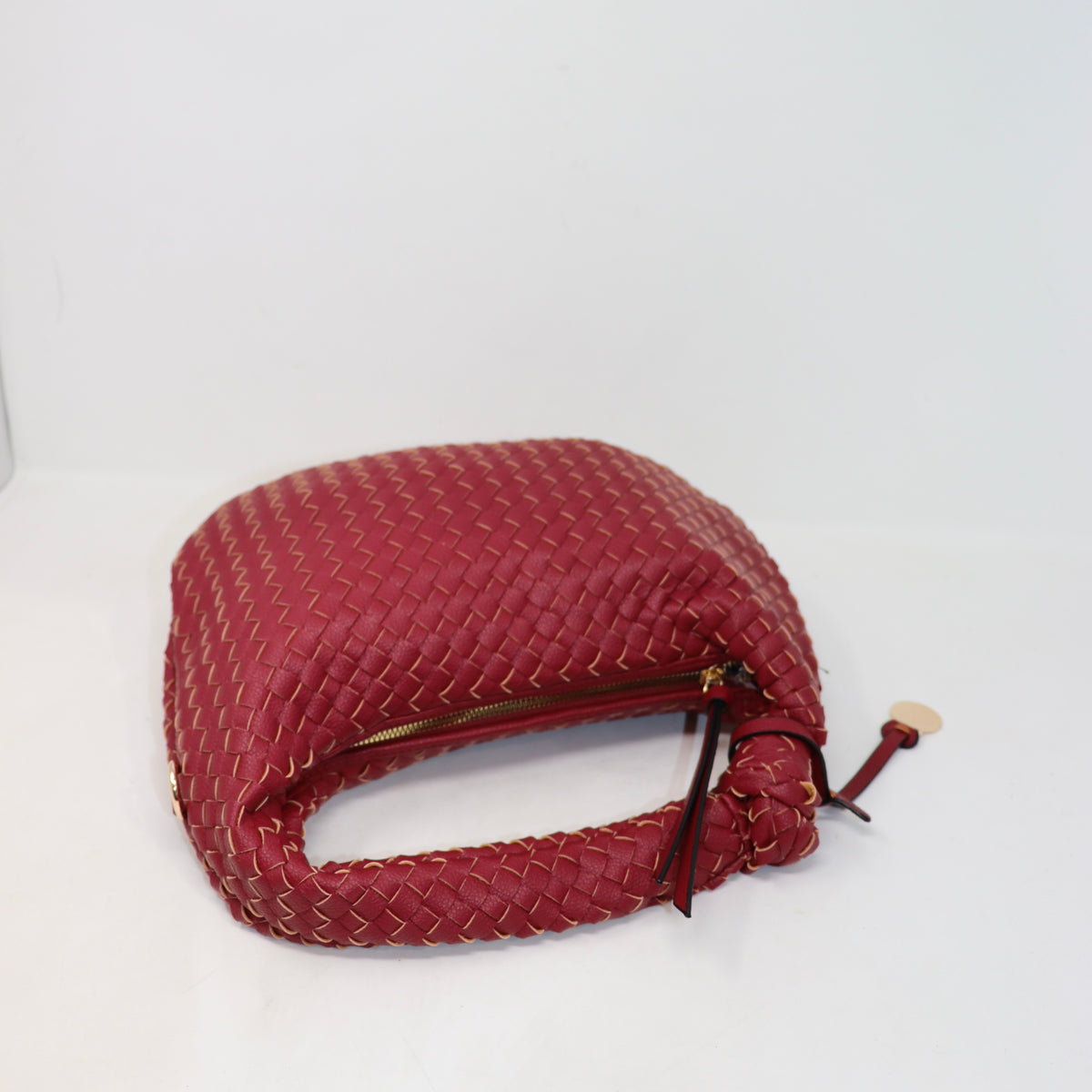 JODIE LUX, BORSA A MANO CON TRACOLLA INTRECCIATA, CON NODO, ELEGANTE, CLASSIC, CHIC