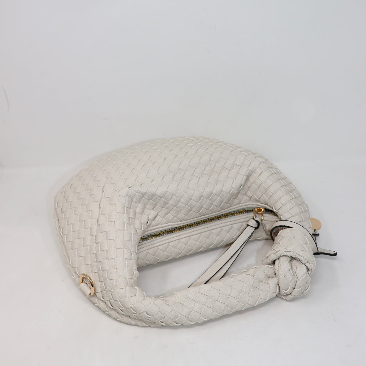 JODIE LUX, BORSA A MANO CON TRACOLLA INTRECCIATA, CON NODO, ELEGANTE, CLASSIC, CHIC