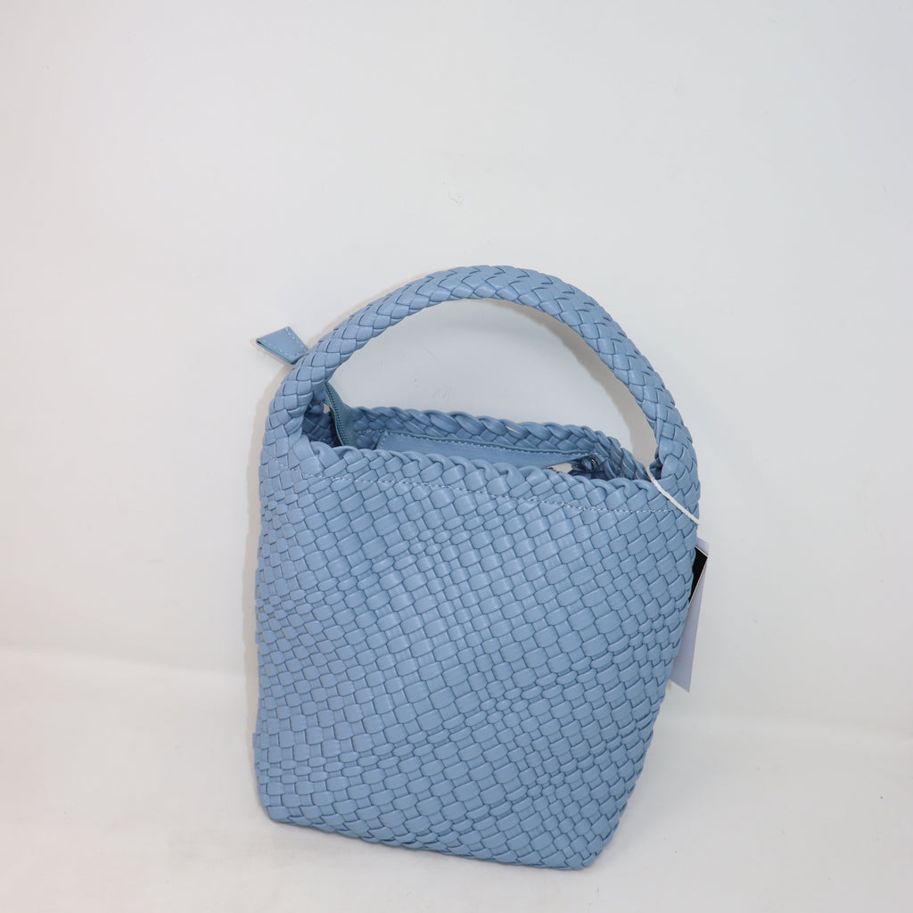 TOTE INTRECCIATA SMALL A SPALLA CON BEAUTY