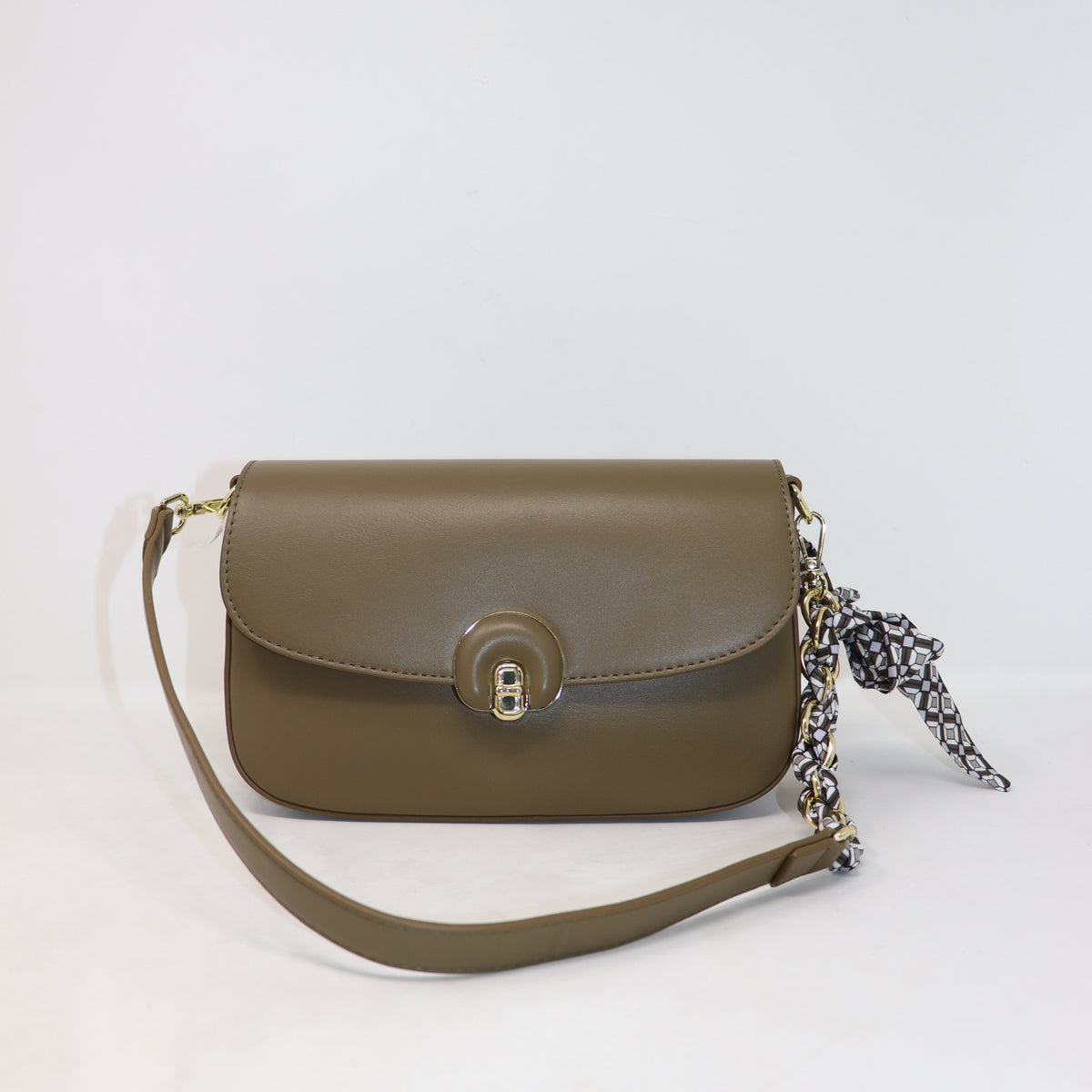 BORSA A SPALLA CON TRACOLLA, CON FIOCCO